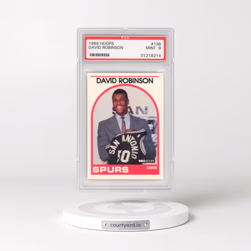 1989 Hoops #138 David Robinson (PSA 9 MINT)