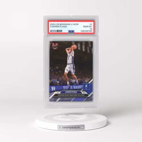 2024 Bowman U Now #1 Cooper Flagg (PSA 10 GEM MINT)