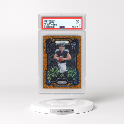 2023 Panini Prizm #397 Will Levis - Lazer Prizm (PSA 9 MINT)