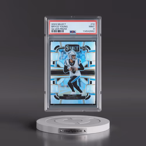 2023 Panini Select #14 Bryce Young - Silver Prizm (PSA 9 MINT)