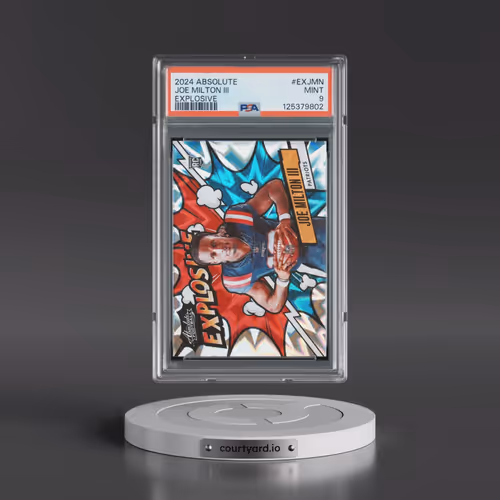 2024 Panini Absolute Explosive #EXJMN Joe Milton III (PSA 9 MINT)