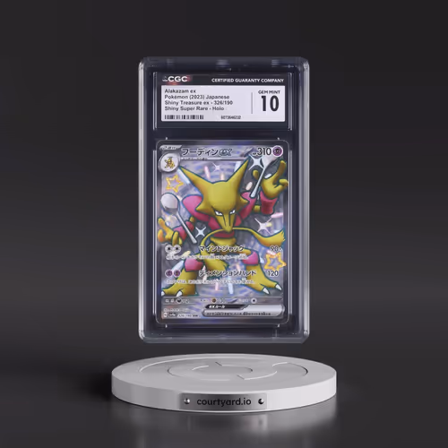 2023 Shiny Treasure ex #326/190 Alakazam ex - Shiny Super Rare Holo (CGC 10 GEM MINT)