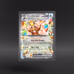 Obsidian Flames #179/197 Greedent ex