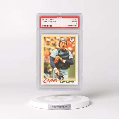 1978 Topps #120 Gary Carter (PSA 9 MINT)
