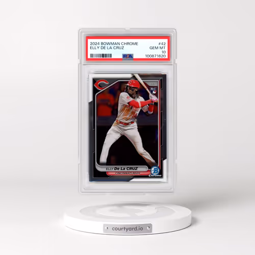 2024 Bowman Chrome #42 Elly de La Cruz (PSA 10 GEM MINT)