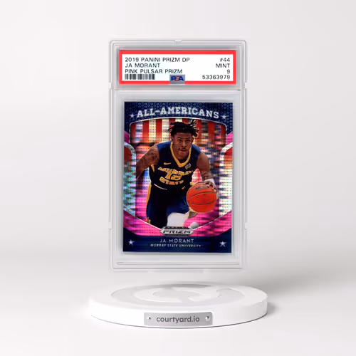 2019 Panini Prizm Draft Picks #44 Ja Morant - Pink Pulsar Prizm (PSA 9 MINT)