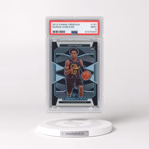 2019 Panini Obsidian #197 Darius Garland (PSA 9 MINT)