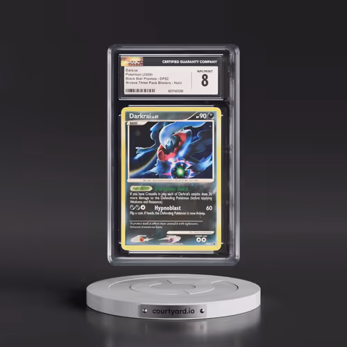 2007 Black Star Promos - Diamond & Pearl #DP52 Darkrai - Arceus 3-Pack Blister (Holo) (CGC 8 NM-MT)