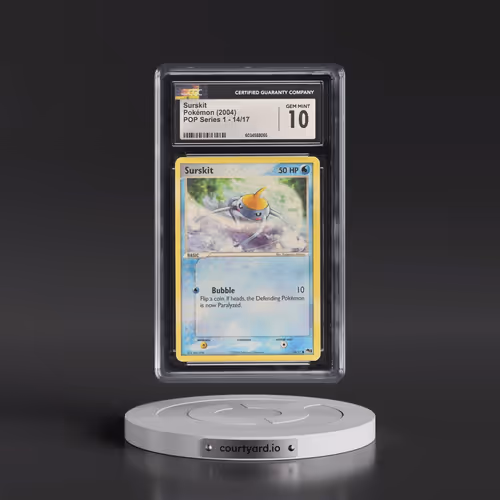 2004 POP Series 1 #14/17 Surskit (CGC 10 GEM MINT)