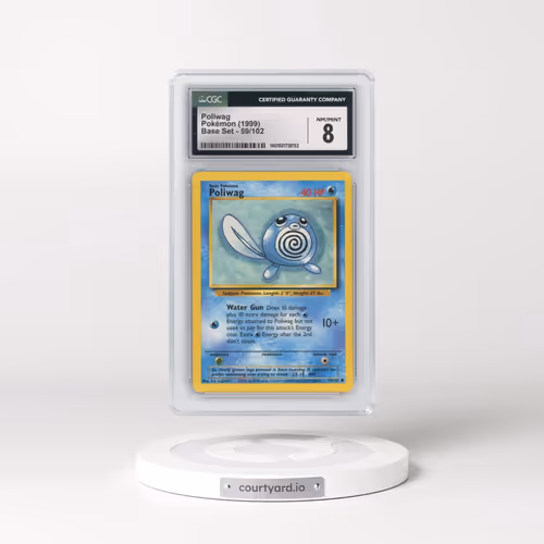 1999 Base Set #59/102 Poliwag (CGC 8 NM-MT)