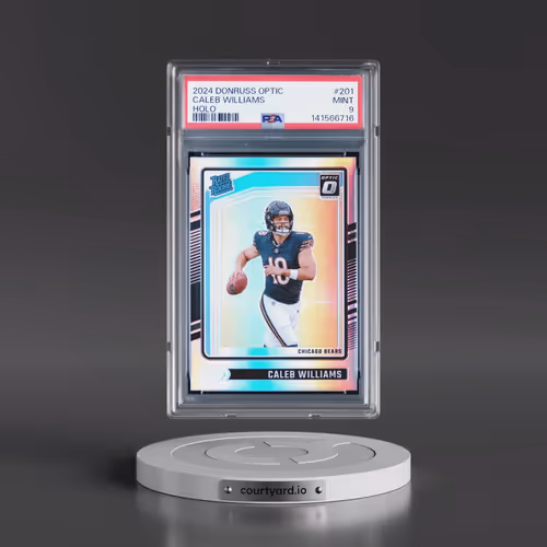 2024 Panini Donruss Optic #201 Caleb Williams - Holo (PSA 9 MINT)