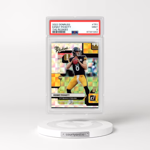 2022 Panini Donruss the Rookies #TR1 Kenny Pickett (PSA 9 MINT)