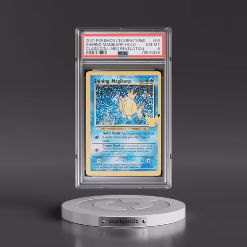 2021 Pokémon Celebrations Classic Collection #66 Shining Magikarp - Holo Holo (PSA 8 NM-MT)