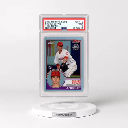 2018 Topps Chrome 1983 Topps #83T-6 Shohei Ohtani (PSA 9 MINT)