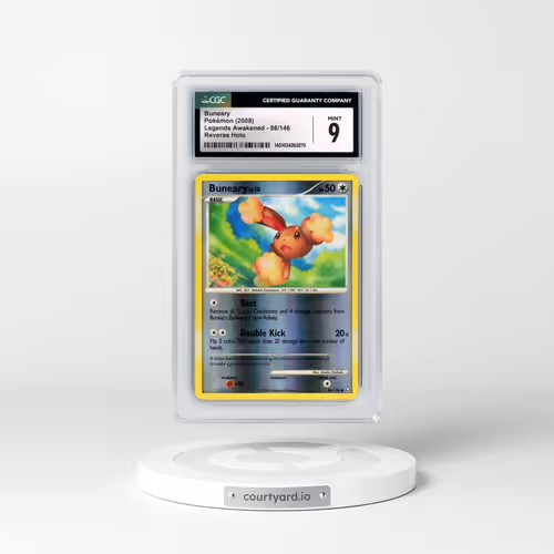 2008 Legends Awakened #86/146 Buneary - Reverse Holo (CGC 9 MINT)