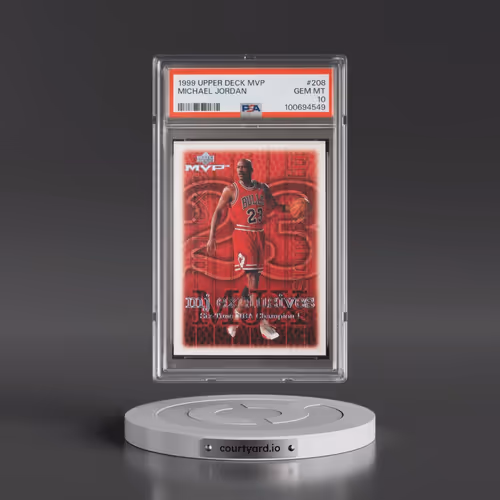 1999 Upper Deck MVP #208 Michael Jordan (PSA 10 GEM MINT)