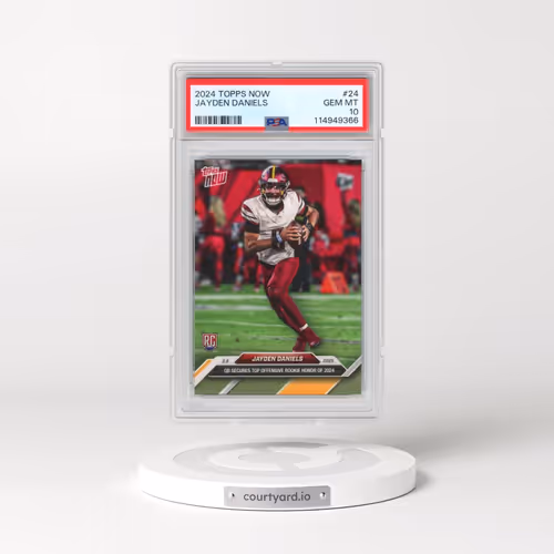 2024 Topps Now #24 Jayden Daniels (PSA 10 GEM MINT)