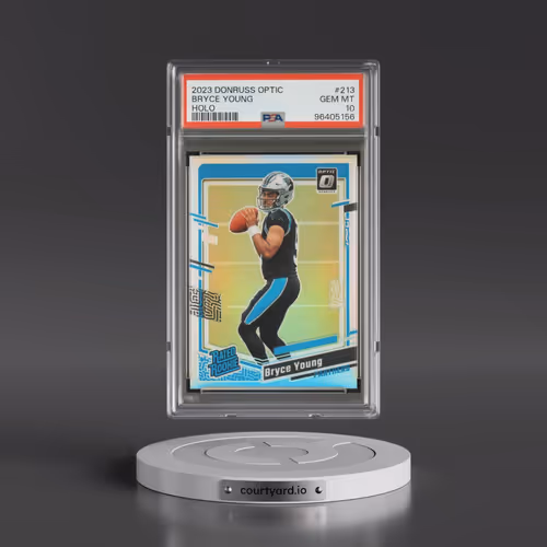 2023 Panini Donruss Optic #213 Bryce Young - Holo (PSA 10 GEM MINT)