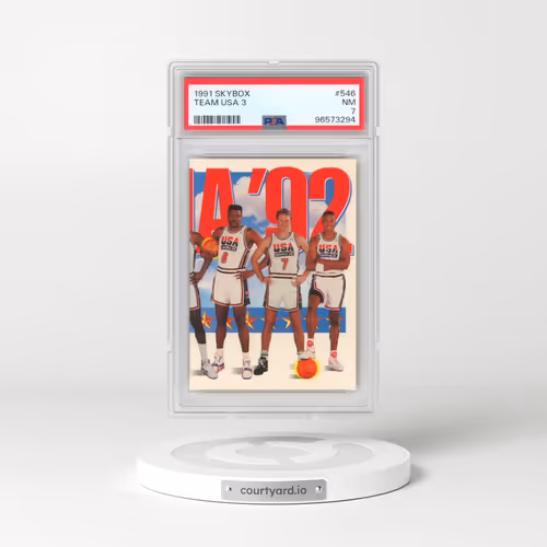 1991 Skybox #546 Team USA 3 (PSA 7 NM)