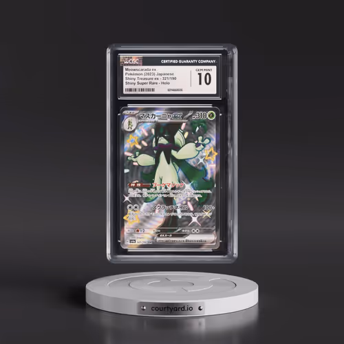 2023 Shiny Treasure ex #321/190 Meowscarada ex - Shiny Super Rare Holo (CGC 10 GEM MINT)