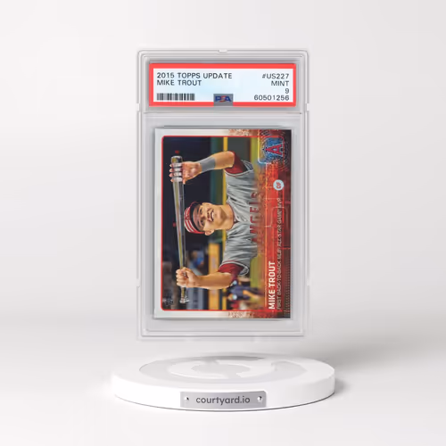 2015 Topps Update #US227 Mike Trout (PSA 9 MINT)