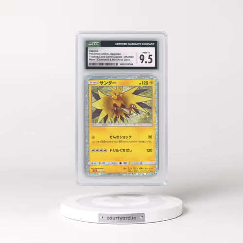 2023 Trading Card Game Classic - CLF, CLL, CLK #012/032 Zapdos - Holo Charizard & Ho-Oh ex Deck - CL