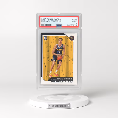 2018 Panini Hoops #254 Michael Porter Jr. (PSA 9 MINT)
