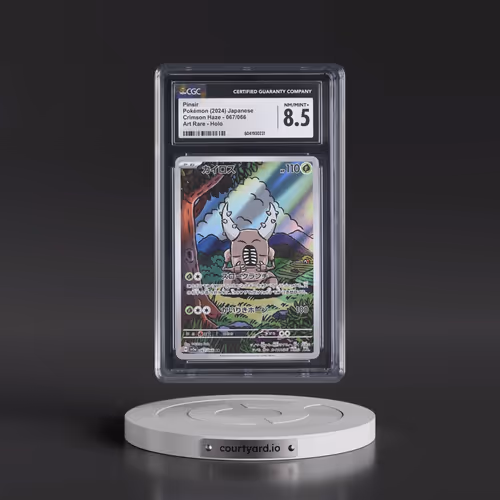 2024 Pokémon Sv5a-Crimson Haze #067 Pinsir - Art Rare (CGC 8.5 NM-MT+)