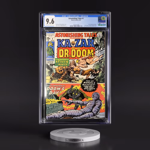 Astonishing Tales #1 CGC 9.6 Off-white to White Pages (Marvel Comics, 8/70)