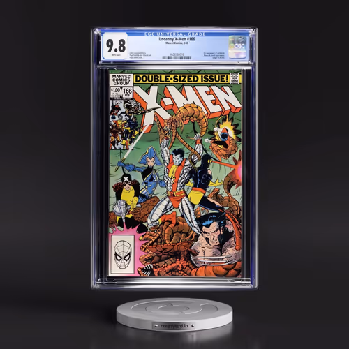 Uncanny X-Men #166 CGC 9.8 White Pages (Marvel Comics, 2/83)