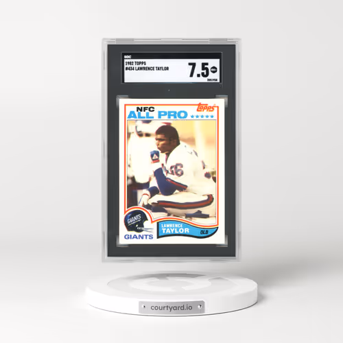 1982 Topps #434 Lawrence Taylor - All-Pro (SGC 7.5 NM+)