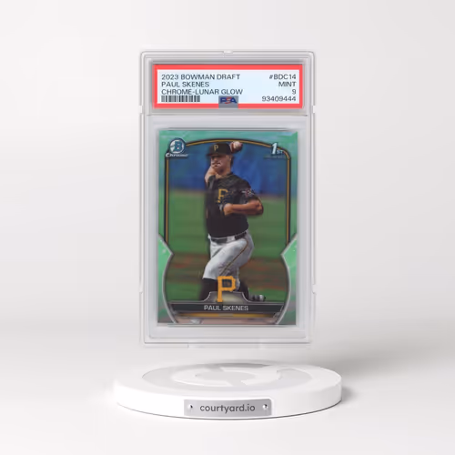 2023 Bowman Draft #BDC14 Paul Skenes - Chrome-Lunar Glow (PSA 9 MINT)