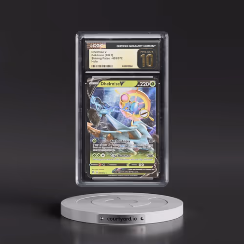 2021 Shining Fates #009/072 Dhelmise V - Holo (CGC 10 PRISTINE)