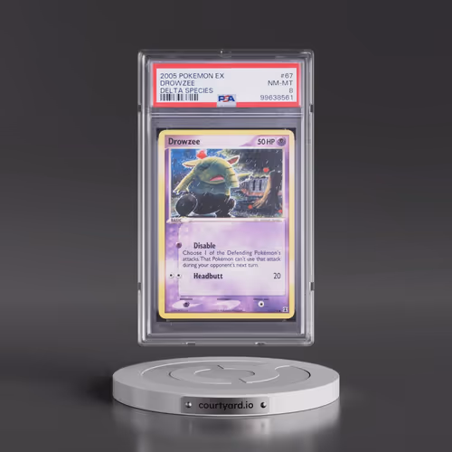 2005 Pokémon EX Delta Species #67 Drowzee (PSA 8 NM-MT)