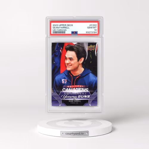 2023 Upper Deck UD Canvas #C222 Sean Farrell (PSA 10 GEM MINT)