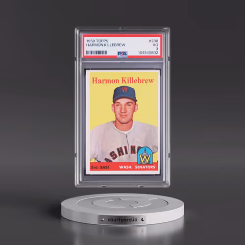 1958 Topps #288 Harmon Killebrew (PSA 3 VG)