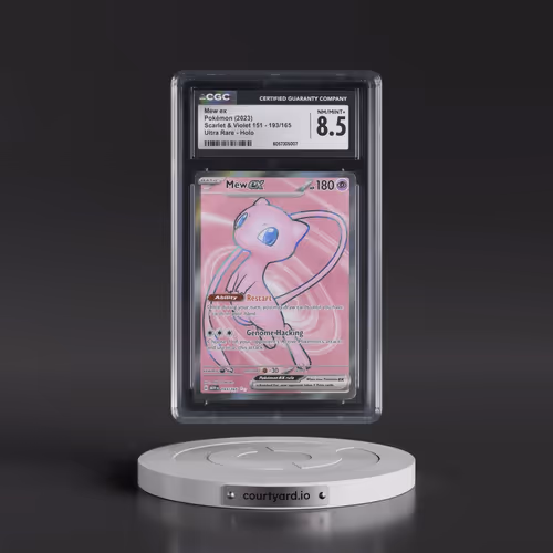 2023 Scarlet & Violet 151 - MEW EN #193/165 Mew ex - Ultra Rare Holo (CGC 8.5 NM-MT+)