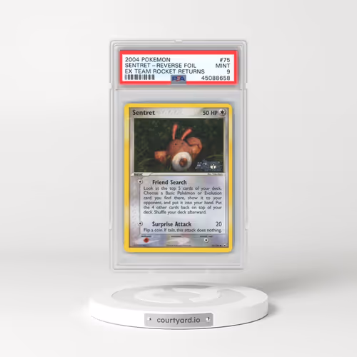 2004 Pokémon EX Team Rocket Returns #75 Sentret - Reverse Foil (PSA 9 MINT)