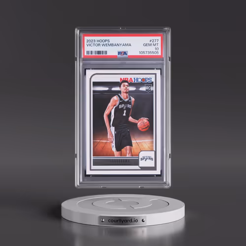 2023 Panini NBA Hoops #277 Victor Wembanyama (PSA 10 GEM MINT)