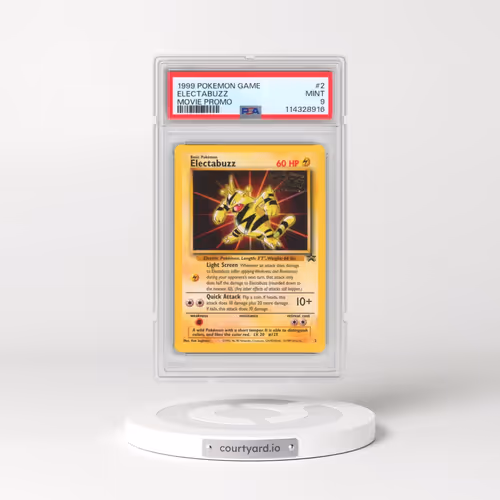 1999 Pokémon Game Movie #2 Electabuzz - Movie Promo (PSA 9 MINT)
