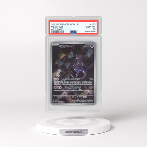 2023 Pokémon Sv2a-Pokemon 151 #183 Mewtwo - Art Rare (PSA 10 GEM MINT)