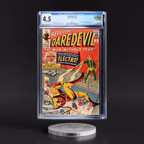 Daredevil #2 CGC 4.5 Off-white to White Pages (Marvel Comics, 6/64)