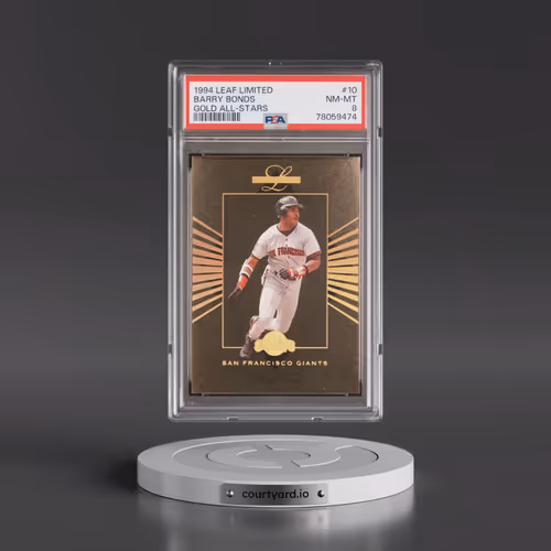 1994 Leaf Limited Gold All-Stars #10 Barry Bonds (PSA 8 NM-MT)