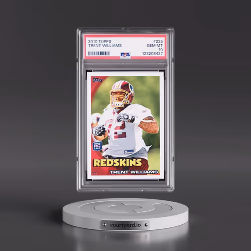 2010 Topps #225 Trent Williams (PSA 10 GEM MINT)