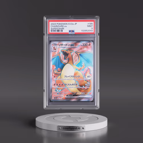 2023 Pokémon Sv2a-Pokemon 151 #185 Charizard EX - Holo Super Rare (PSA 9 MINT)