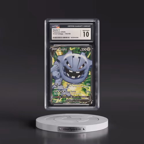 2020 Vivid Voltage #176/185 Steelix V - Ultra Rare Holo (CGC 10 GEM MINT)