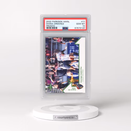 2022 Parkside Nwsl Pronto #77 Diana Ordonez (PSA 10 GEM MINT)