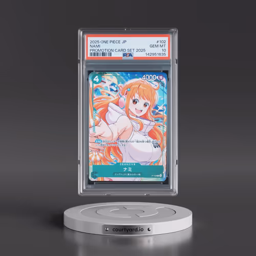 2025 One Piece Japanese Promotion Card Set 2025 #102 Nami (PSA 10 GEM MINT)