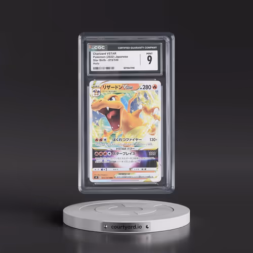2022 Star Birth #015/100 Charizard VSTAR - Holo (CGC 9 MINT)