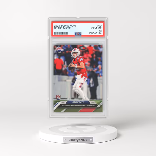 2024 Topps Now #10 Drake Maye (PSA 10 GEM MINT)